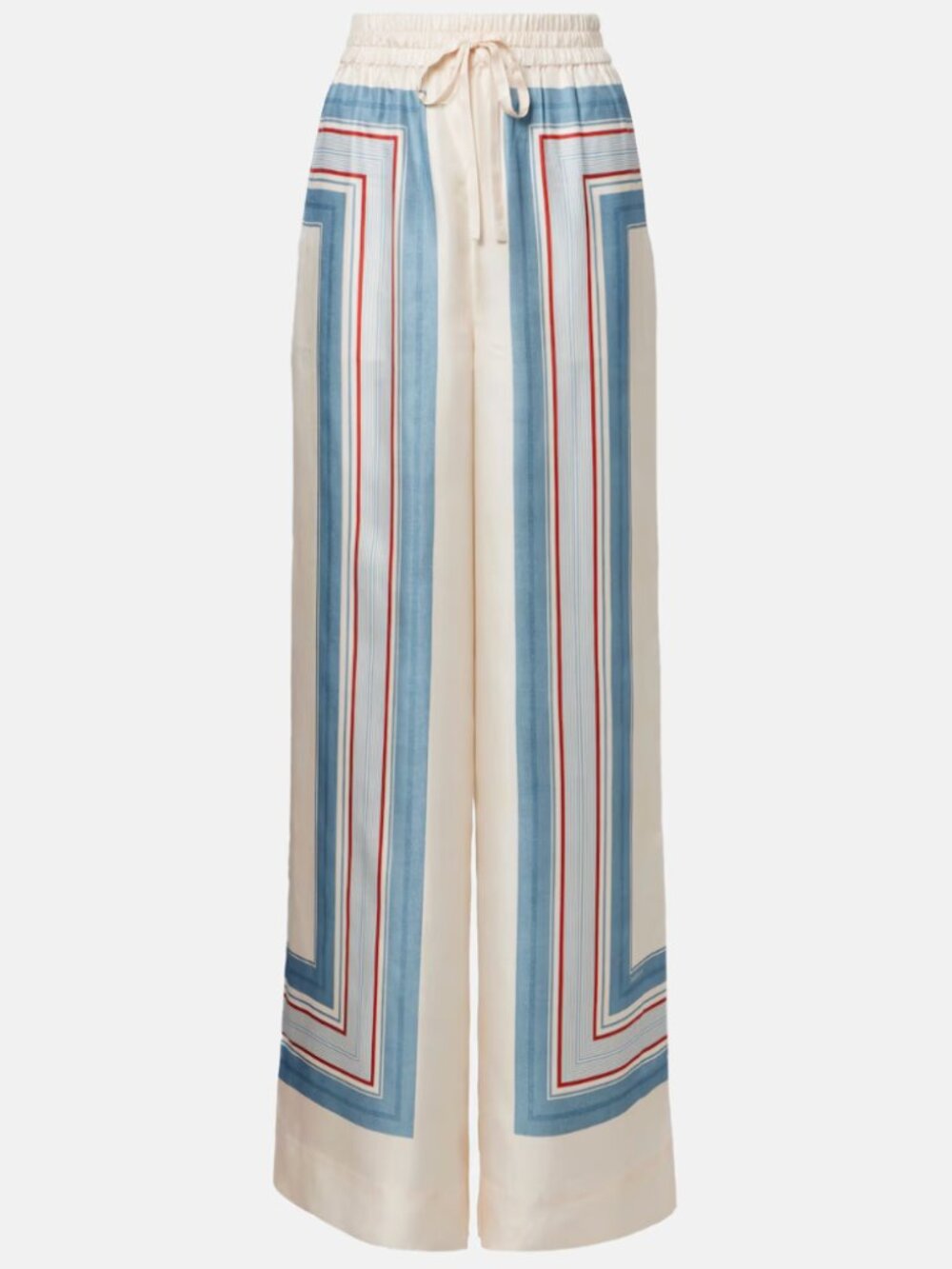 Zimmermann Track Pant in Ticking Stripe